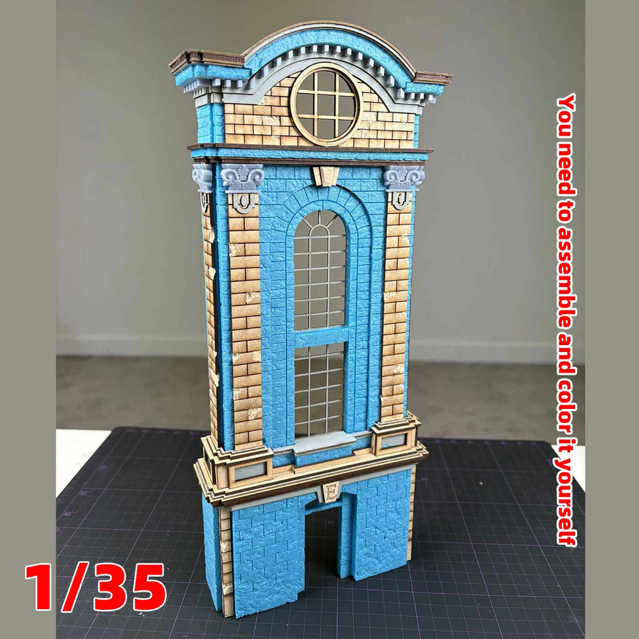 Alte Zionskirche European Church Tower 1/35 Resin Model Kit - 1/35 resin model view 5