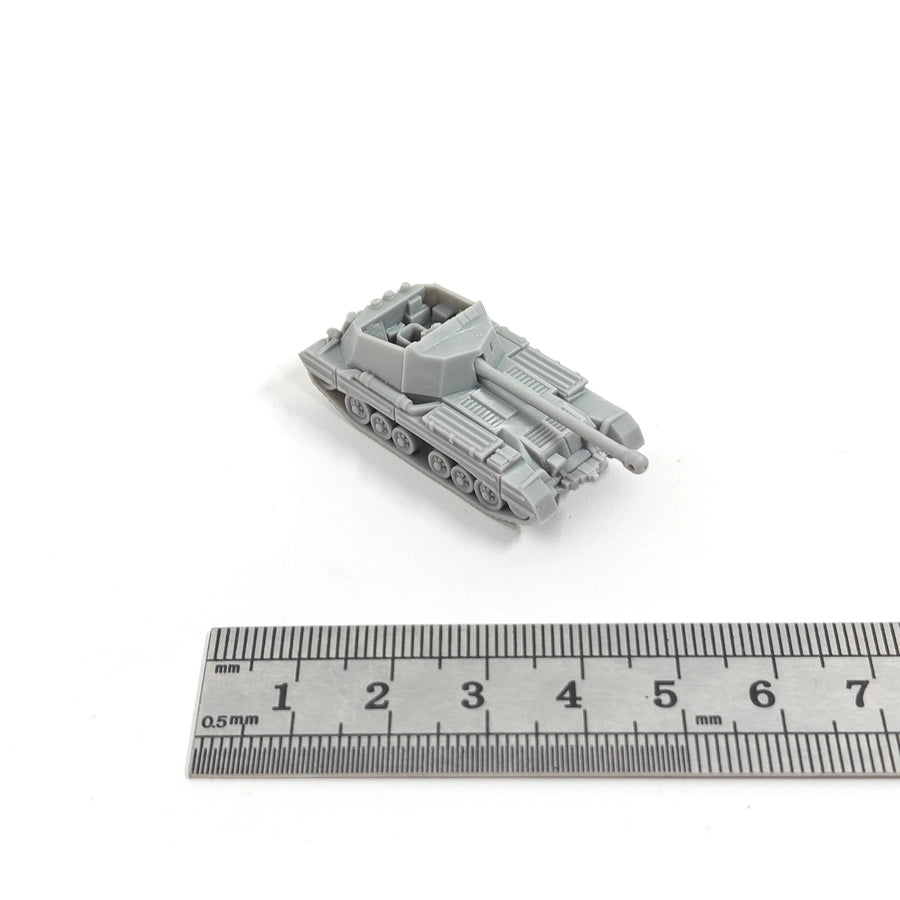 WWII British Archer Tank Destroyer 1/144 Scale Resin Model Kit - 1/144 resin model view 2