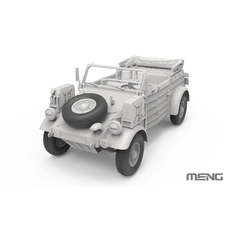 German Kübelwagen Type 82 North Africa 1/35 Resin Model Kit - 1/35 resin model view 3