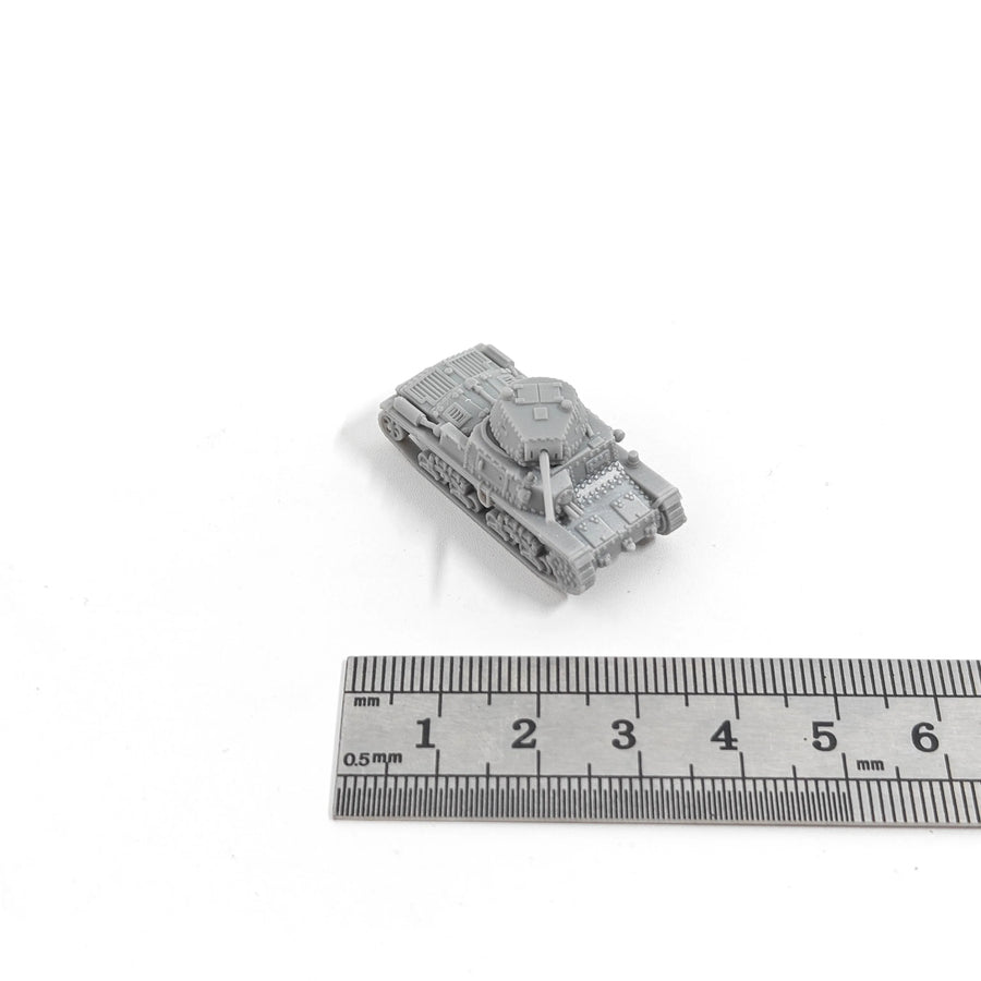 M15/42 Medium Tank 1/144 Scale Resin Model Kit - 1/144 resin model view 2