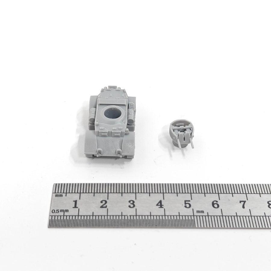T17E2 Staghound AA Armored Car 1/144 Resin Model Kit - 1/144 resin model view 5