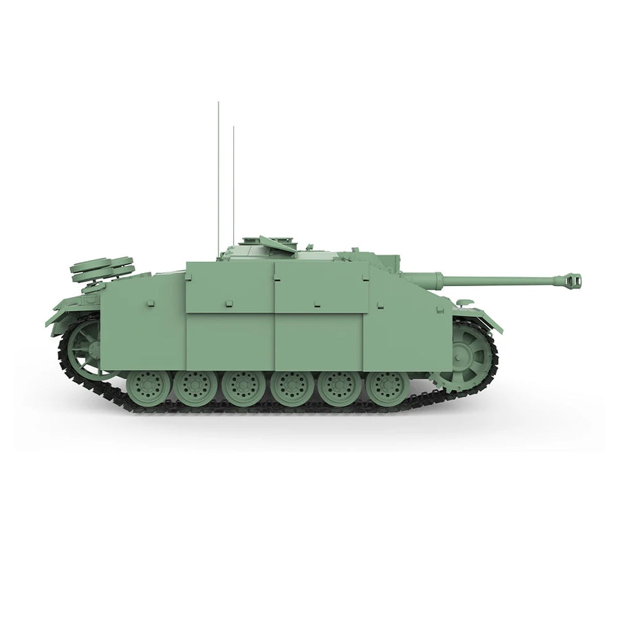 WWII German StuG III Ausf.G 1/48 Scale Resin Model Kit - 1/48 resin model view 3