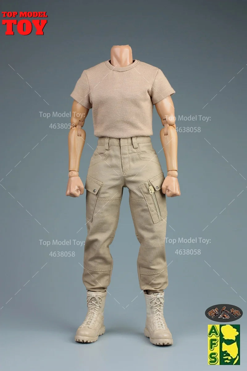 1/6 Scale Tactical Combat Soldier Clothing Set Resin Figure Kit - 1/6 resin model view 4
