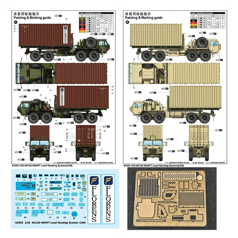 M1120 HEMTT Load Handling System 1/35 Resin Model Kit - 1/35 resin model view 4