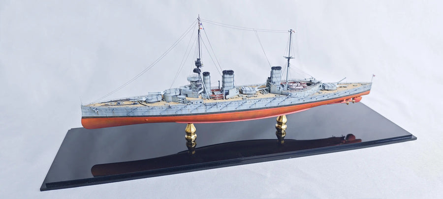 HMS Lion WWI Battlecruiser 1916 1/700 Resin Model Kit - 1/700 resin model view 3