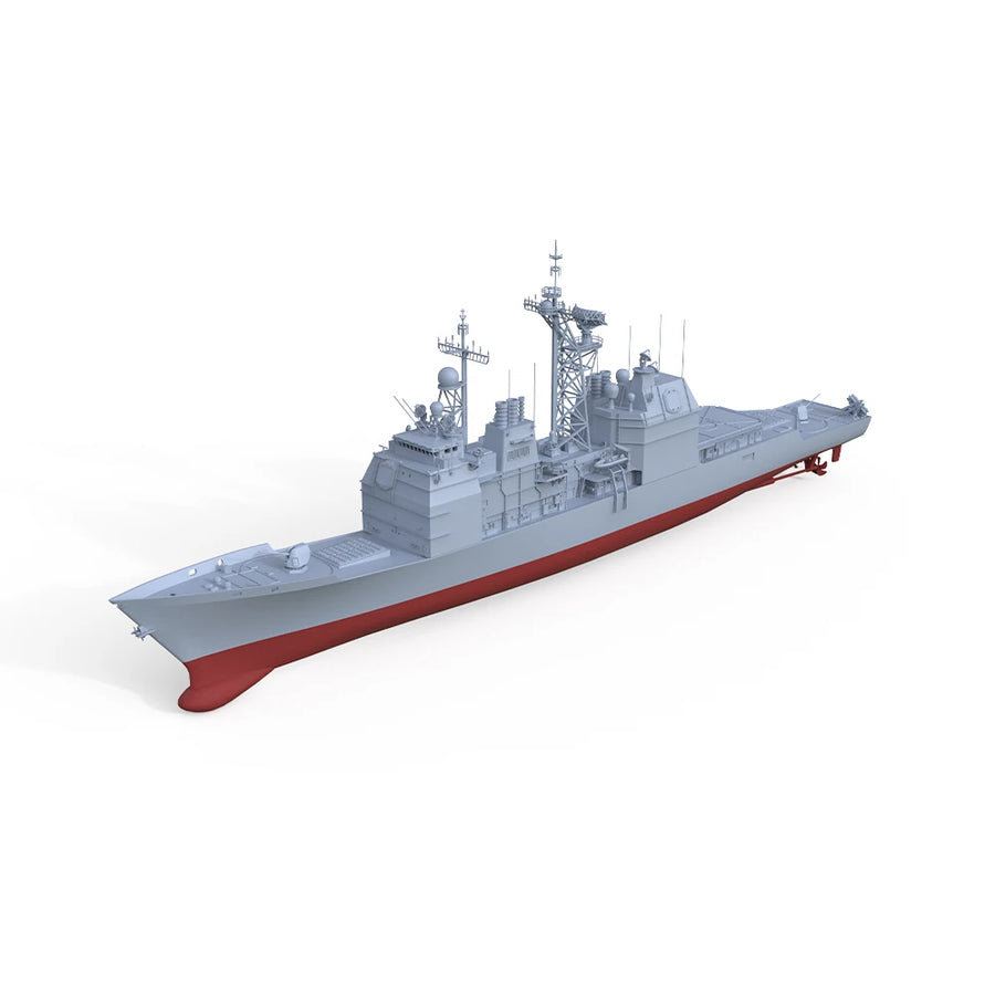 US Navy Monterey-Class Guided Missile Cruiser 1/400 Resin Model Kit - 1/400 resin model view 3