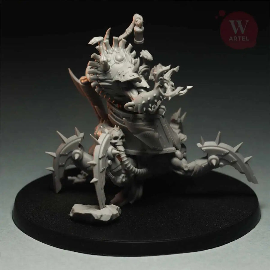 Fleshmaster Uriziel T'Bakkon Voidborn Ancients Resin Figure Kit - resin model view 4