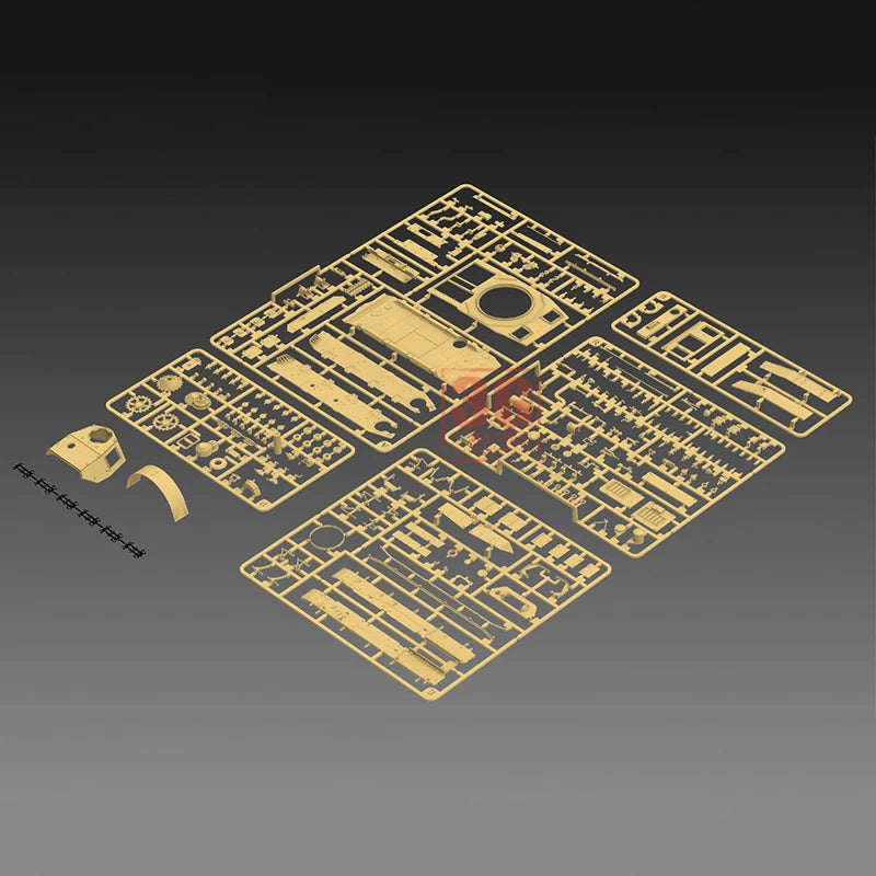 WWII German Panzer IV Ausf. H Medium Tank 1/35 Resin Vehicle Kit - unpainted resin model kit