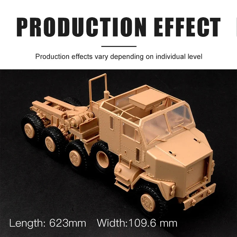 Modern US M1070 Heavy Equipment Transporter HET 1/35 Resin Vehicle Kit - resin model view 2