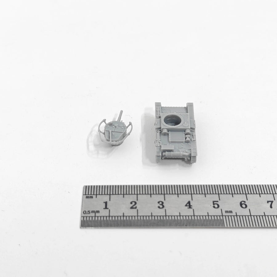 Soviet T-26B Light Tank 1/144 Resin Model Kit - 1/144 resin model view 5