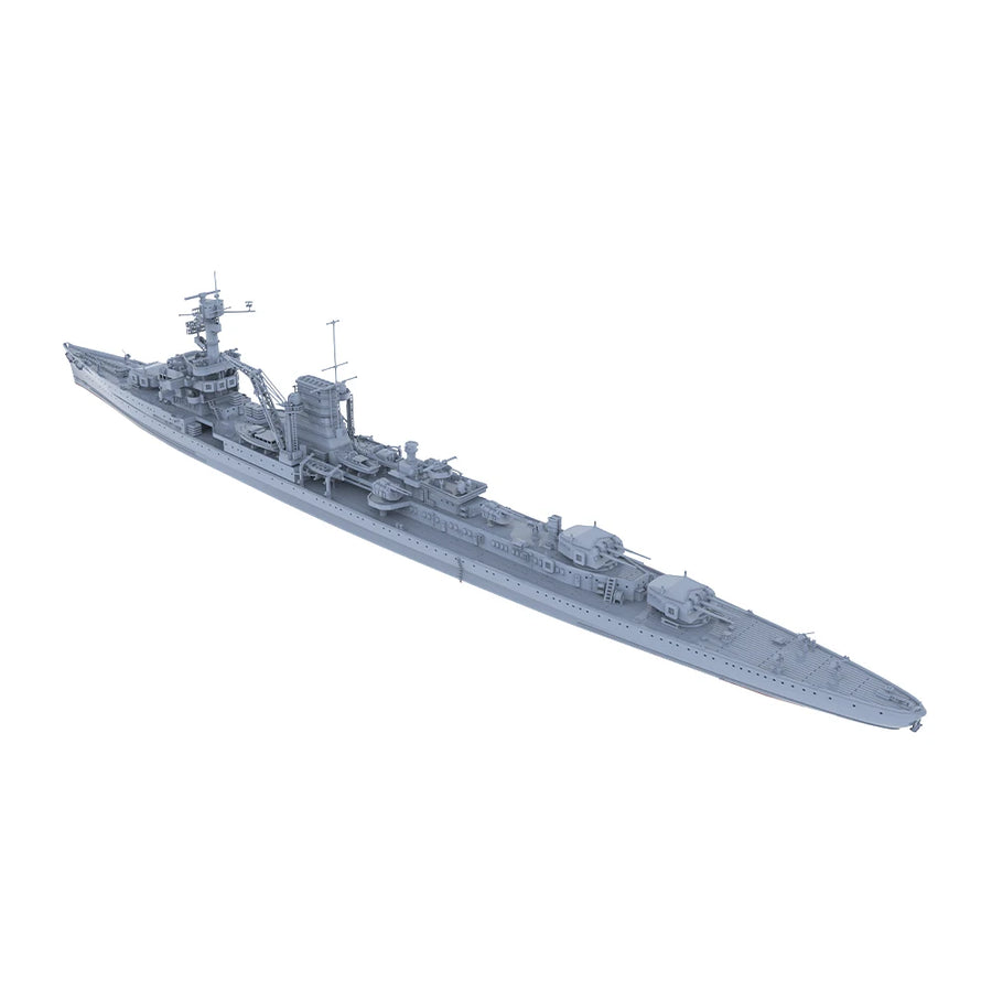 German KMS Leipzig Light Cruiser 1/350 Resin Model Kit - 1/350 resin model view 3