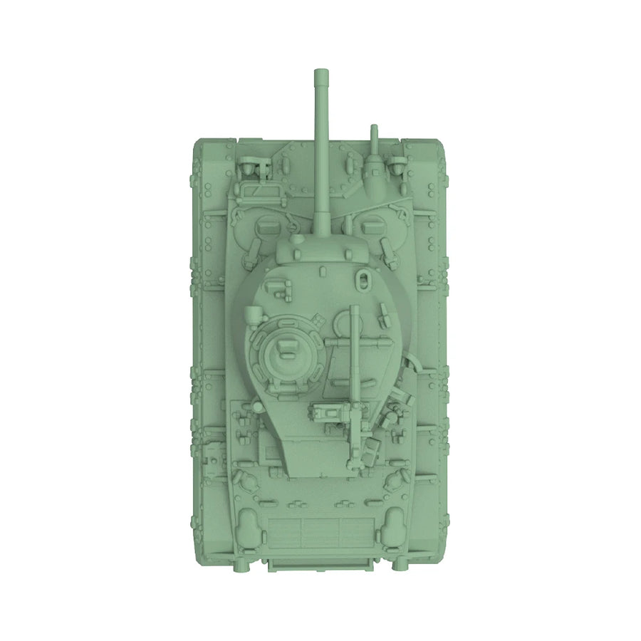 US M24 Chaffee Light Tank 1/144 Scale Resin Model Kit - 1/144 resin model view 5