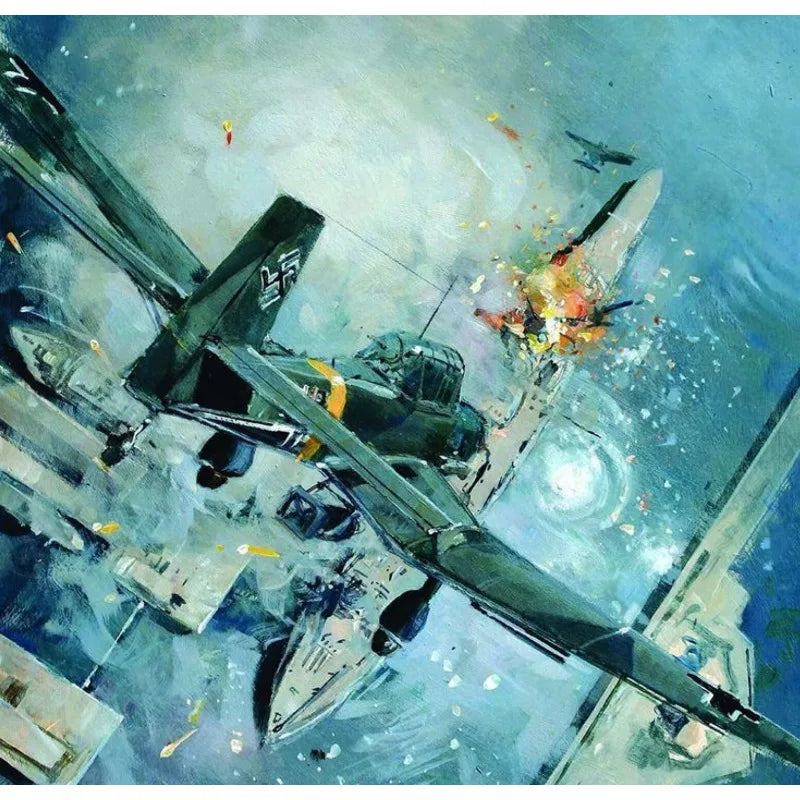 WWII German Messerschmitt Bf 110 Heavy Fighter Plastic Aircraft Kit - resin model view 3