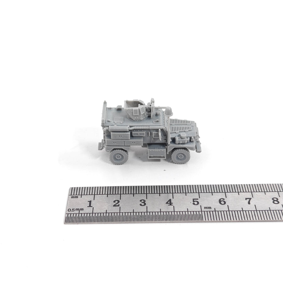 Modern US Cougar 4x4 MRAP 1/144 Resin Model Kit - 1/144 resin model view 2