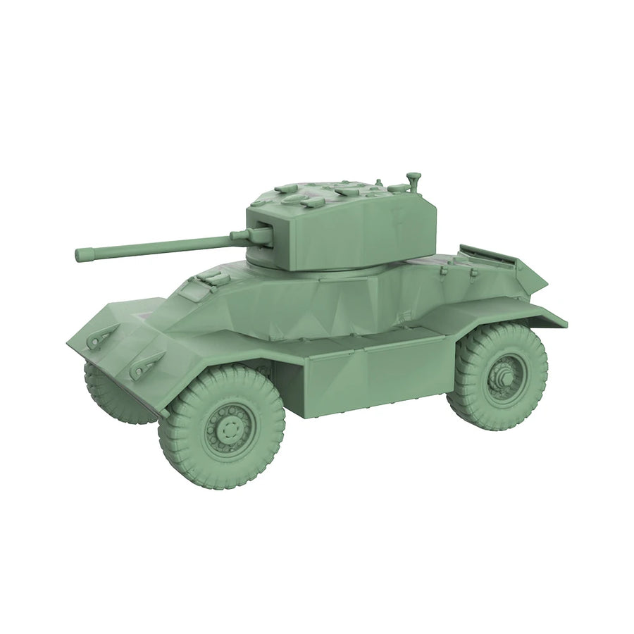 British AEC Mk II Armoured Car 1/56 Resin Model Kit - 1/56 resin model view 4