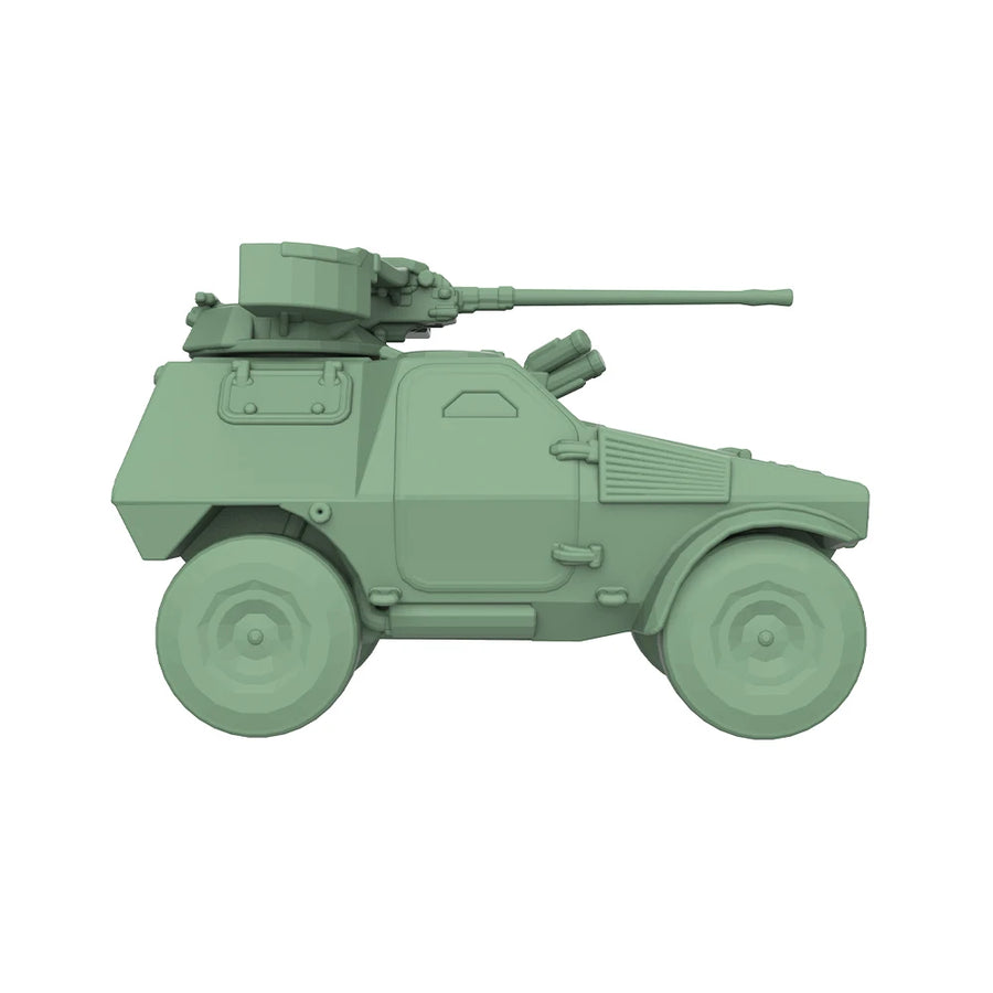 France VBL Armoured Vehicle 1/56 Scale Resin Model Kit - 1/56 resin model view 2
