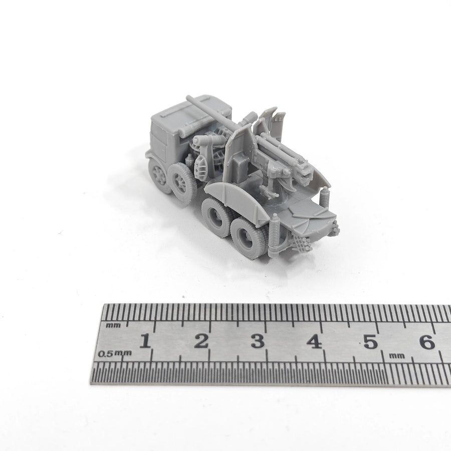 WWII Italian Breda Self-Propelled Gun 1/144 Resin Model Kit - 1/144 resin model view 4