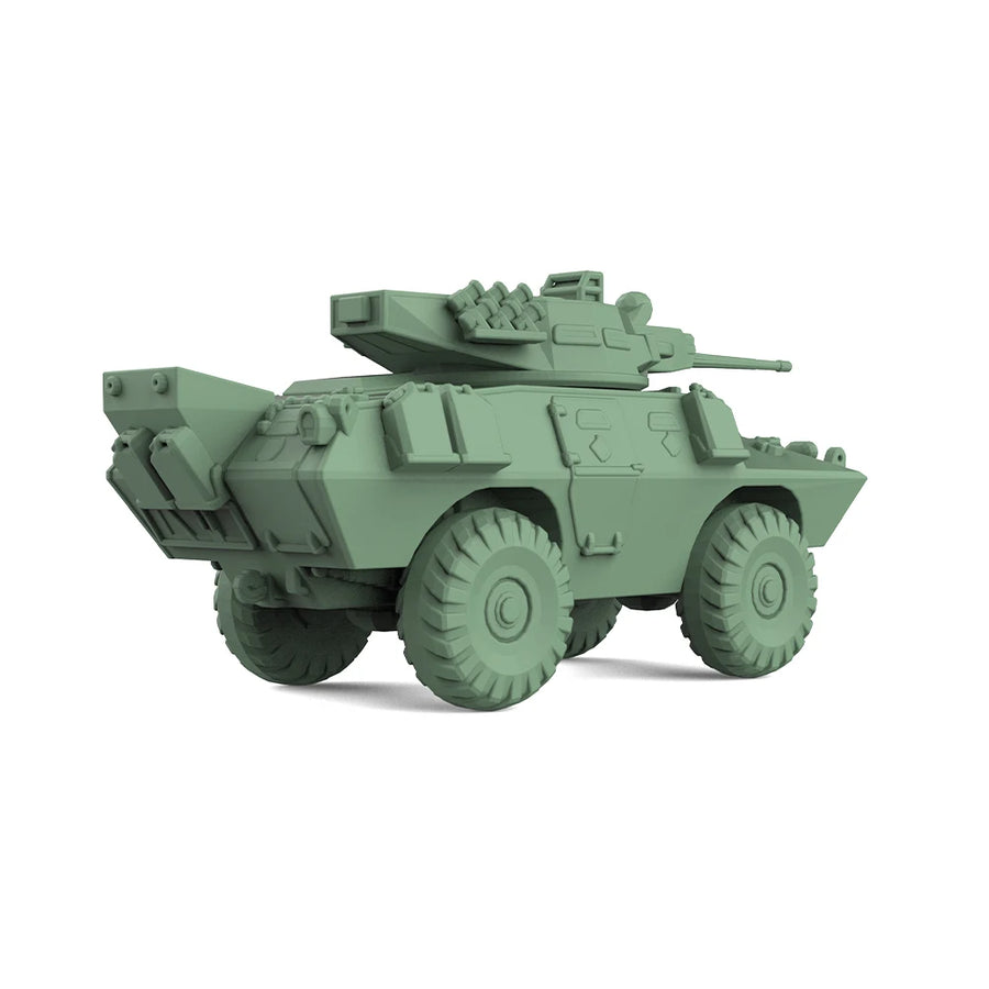 Modern Soviet/Russian Tracked IFV 1/56 Resin Vehicle Kit - resin model view 3