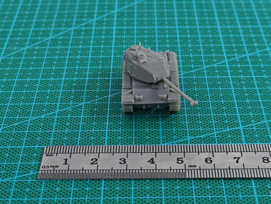 WWII German Panzer IV (Late Variant) with Schürzen 1/144 Resin Vehicle Kit - resin model view 2