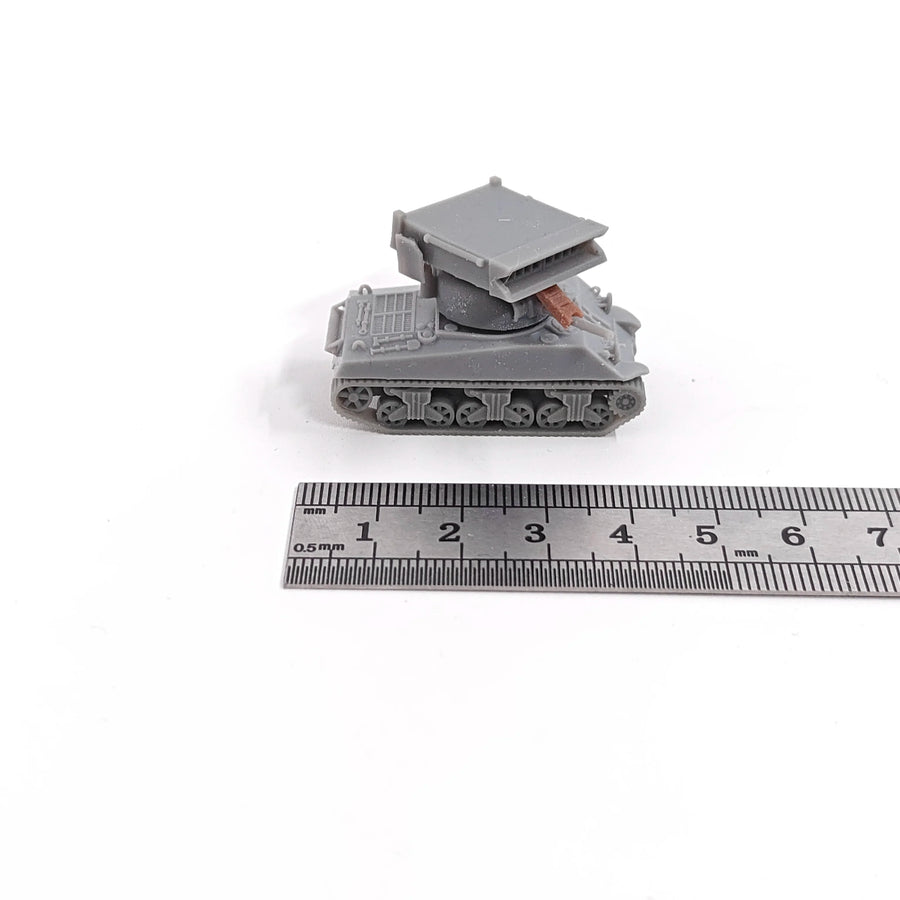 WWII M4 Sherman T34 Calliope Rocket Launcher 1/144 Resin Vehicle Kit - resin model view 2