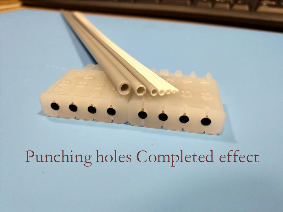 Plastic Rod Punch Tool Kit for Resin Model Figures - Precision Drilling - resin model view 2