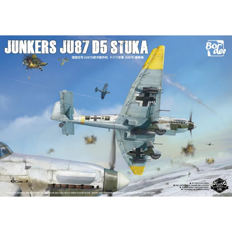 WWII German Messerschmitt Bf 110 Heavy Fighter Plastic Aircraft Kit - resin model view 2