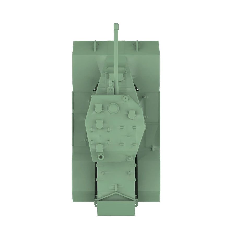 British AEC Mk II Armoured Car 1/56 Resin Model Kit - 1/56 resin model view 2