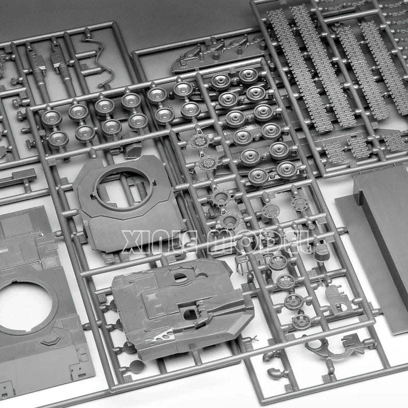 French Leclerc T5 Main Battle Tank 1/72 Scale Resin Model Kit - 1/72 resin model view 4