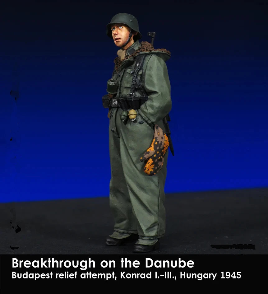 WWII Soviet Danube Breakthrough 1945 1/35 Resin Diorama Set - 1/35 resin model view 2