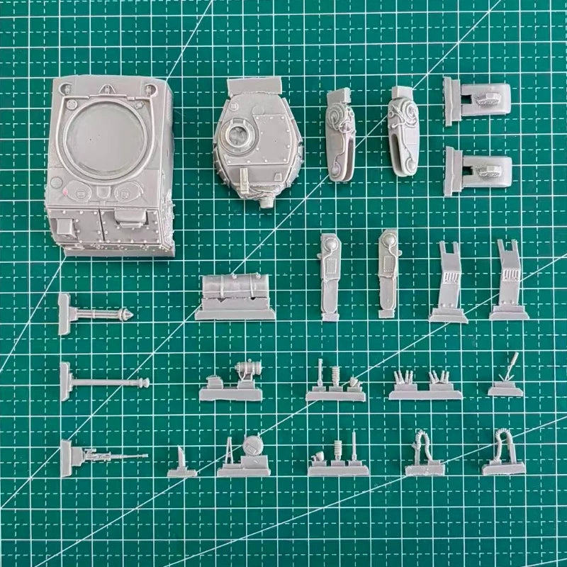 Sci-Fi XP-M4 Sherman Tank 1/72 Scale Resin Model Kit - 1/72 resin model view 3