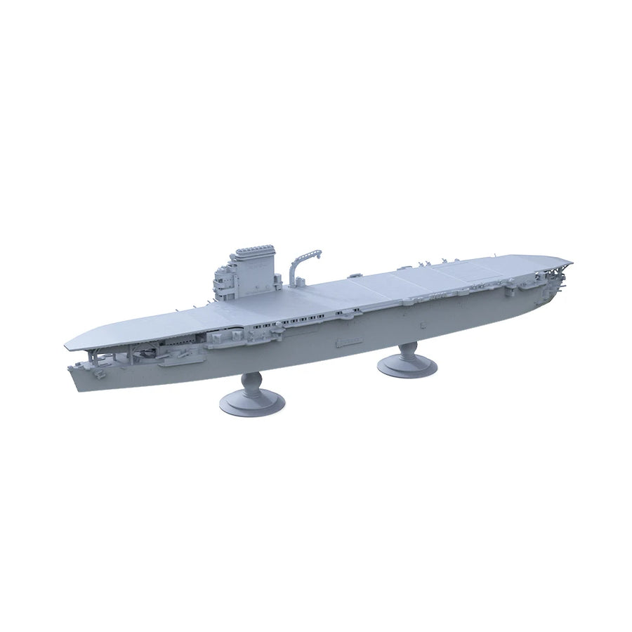 French Béarn Aircraft Carrier 1/2000 Scale Resin Model Kit - 1/2000 resin model view 2