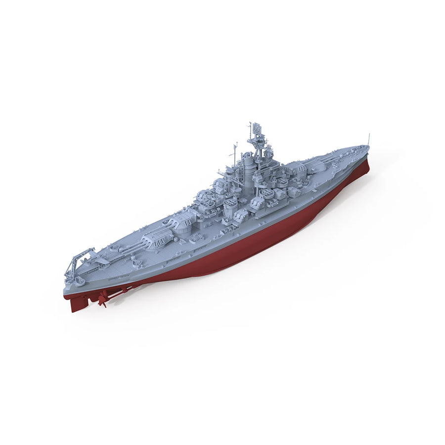 USS Nevada BB-36 Battleship 1/2400 Resin Model Kit - 1/2400 resin model view 3