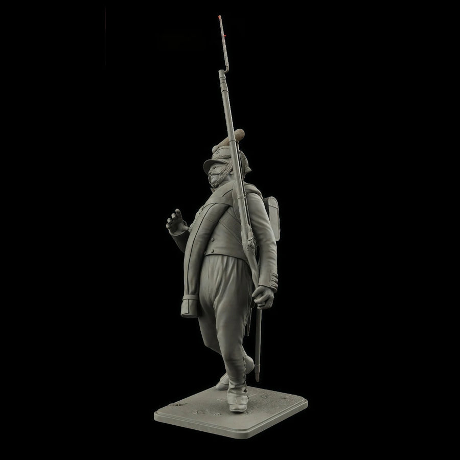 Preobrazhensky Guards Soldier 75mm Resin Figure Kit - 75mm resin model view 2