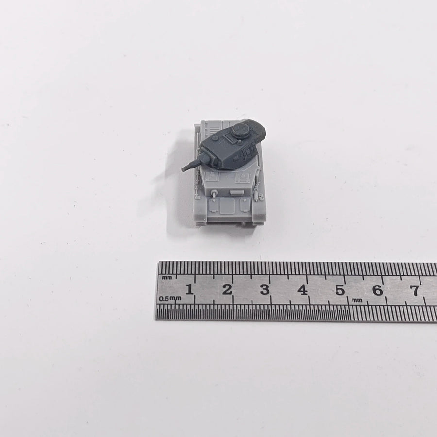Panzer IV Ausf. F1 Tank 1/144 Scale Resin Model Kit - 1/144 resin model view 3