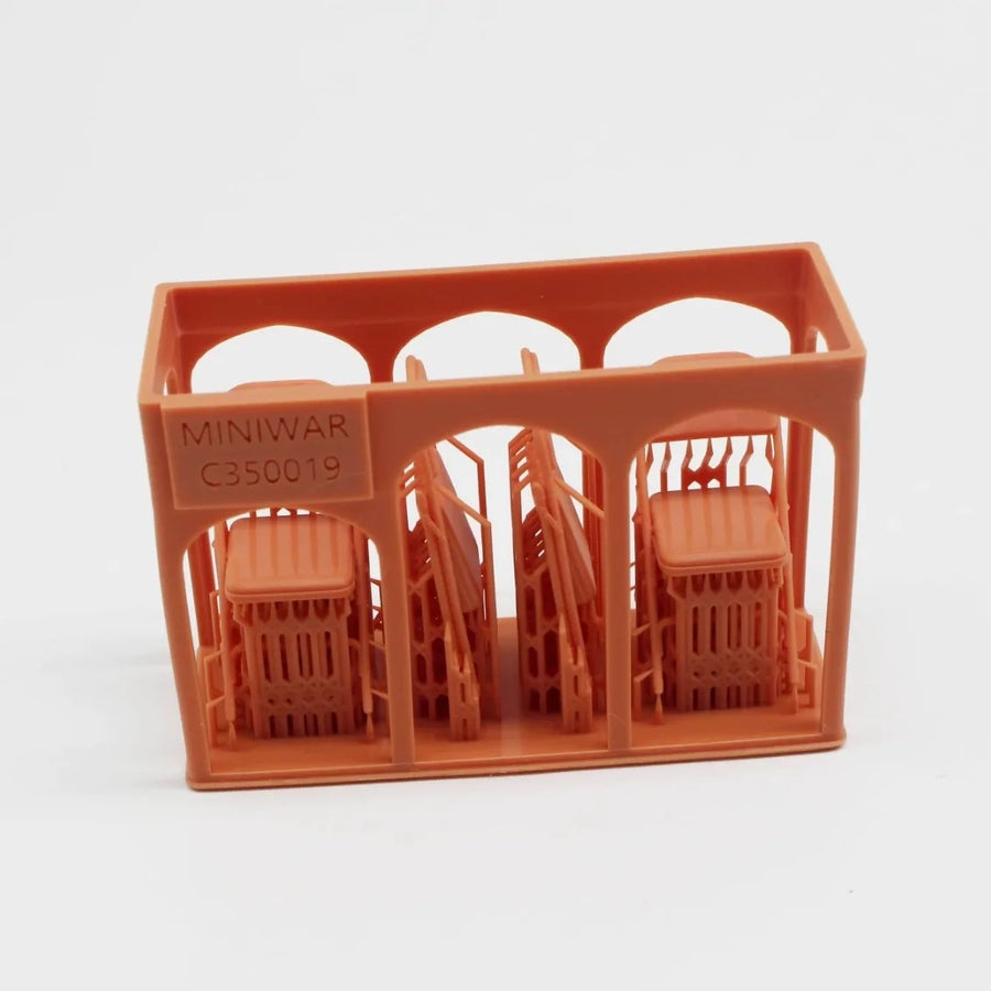 Modern Civil Folding Chair 1/35 Resin Diorama Accessory Kit - 1/35 resin model view 2