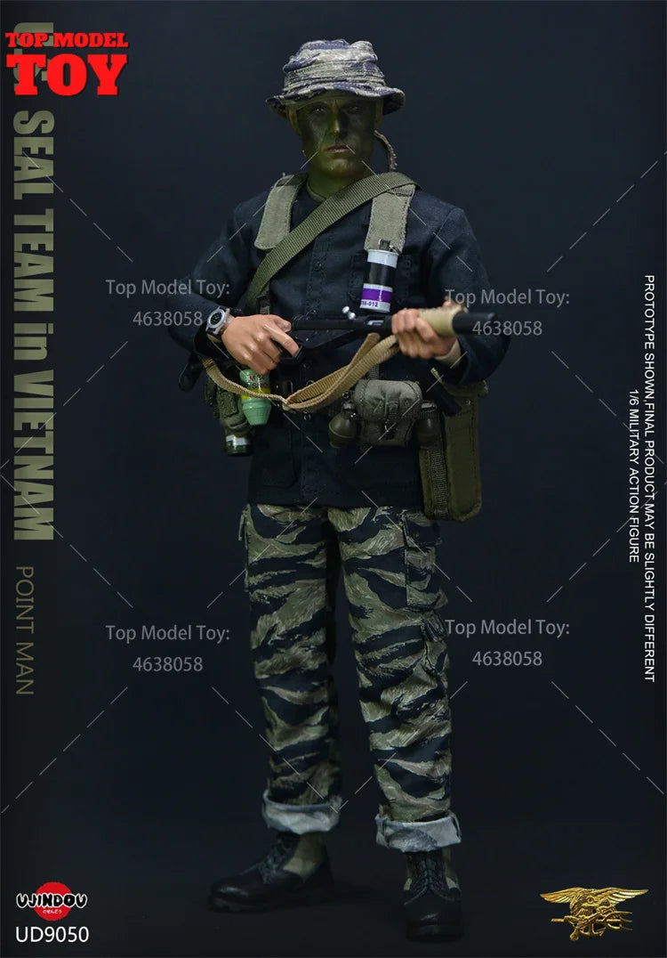 US Navy SEAL Vietnam War 1/6 Resin Figure Kit - 1/6 resin model view 4