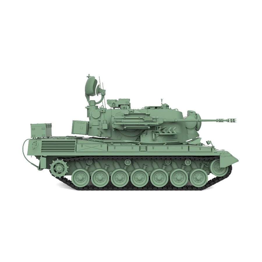 German Flakpanzer Gepard 1A2 SPAA 1/35 Resin Model Kit - 1/35 resin model view 4