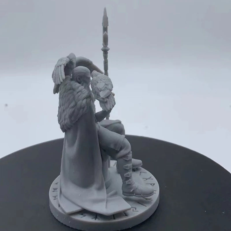 Odin All-Father Winged Norse God 1/24 Resin Figure Kit - 1/24 resin model view 5