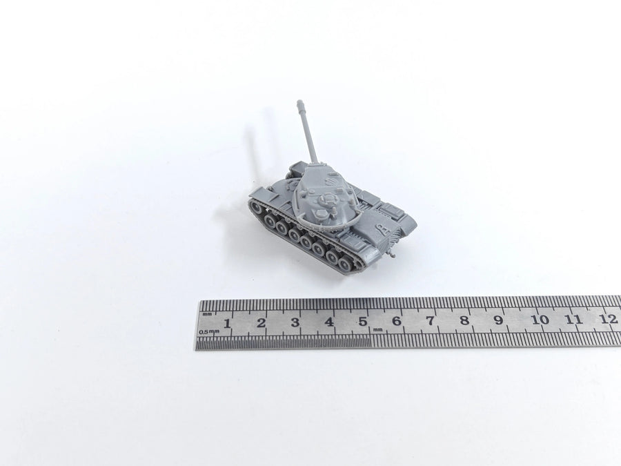 M103 Heavy Tank 1/144 Scale Resin Model Kit - 1/144 resin model view 4