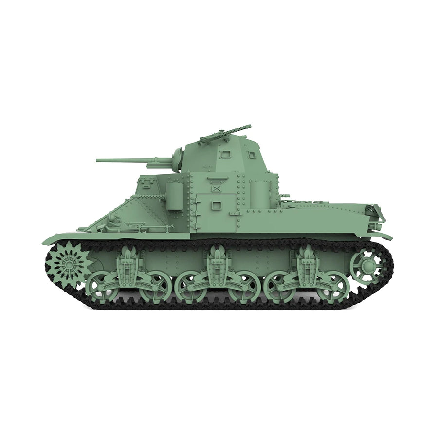 US M4 Sherman Medium Tank 1/35 Resin Model Kit - 1/35 resin model view 4