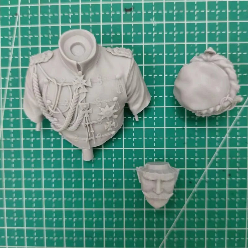 Austro-Hungarian Officer WWI Military Resin Bust Figure - resin model view 3