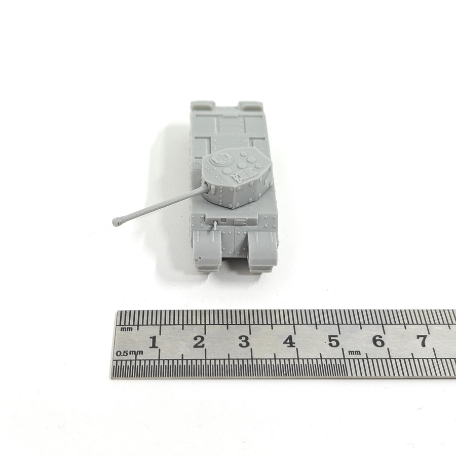 TOG II Heavy Tank 1/144 Scale Resin Model Kit - 1/144 resin model view 3