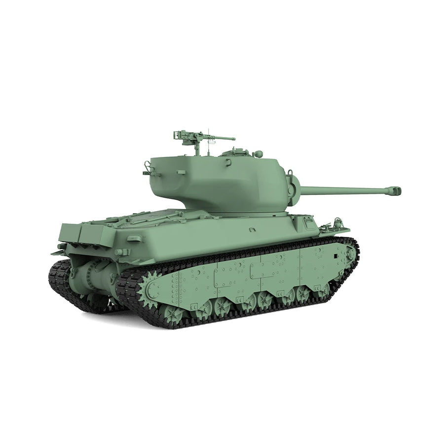 US M6A2E1 Heavy Tank 1/35 Scale Resin Model Kit - 1/35 resin model view 3