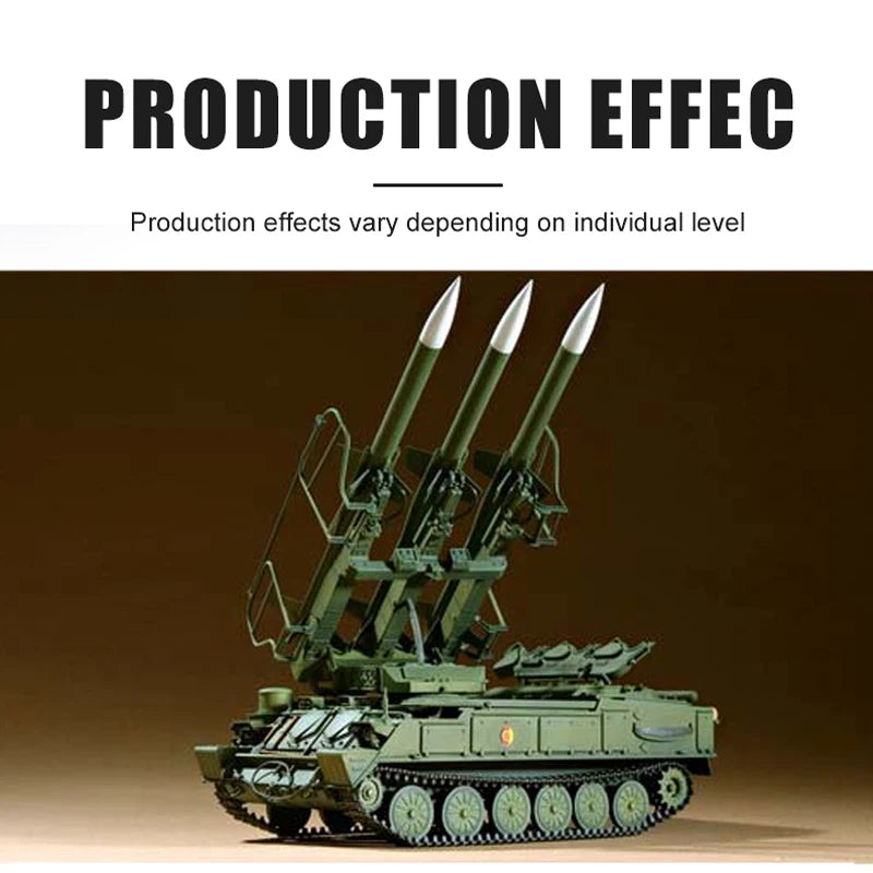 Soviet SAM-6 Antiaircraft Missile 1/35 Resin Model Kit - 1/35 resin model view 3