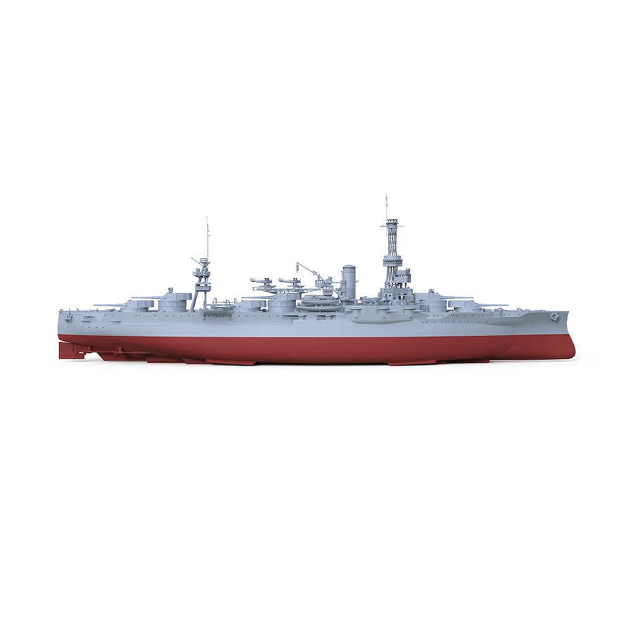 BB-32 1927 Wyoming Battleship 1/1200 Resin Model Kit - 1/1200 resin model view 3