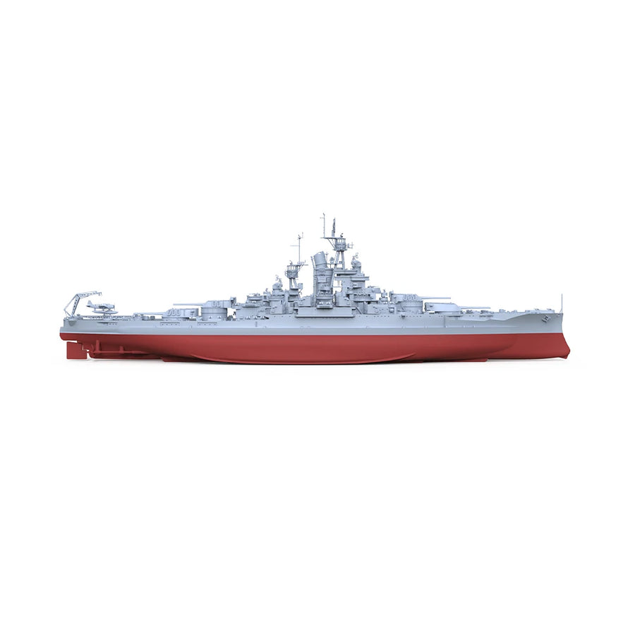 USS Nevada BB-36 Battleship 1/2400 Resin Model Kit - 1/2400 resin model view 4