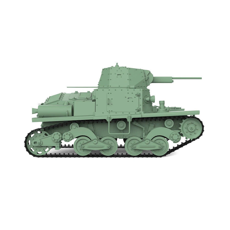 Italian L6/40 Light Tank 1/35 Scale Resin Model Kit - 1/35 resin model view 2