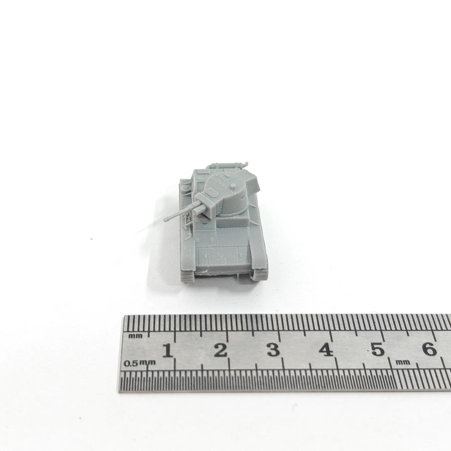 Polish 7TP Light Tank 1/144 Scale Resin Model Kit - 1/144 resin model view 3