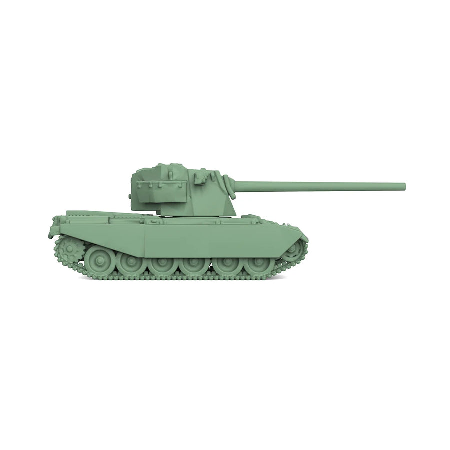 British FV4005 Conway Tank Destroyer 1/144 Resin Model Kit - 1/144 resin model view 3