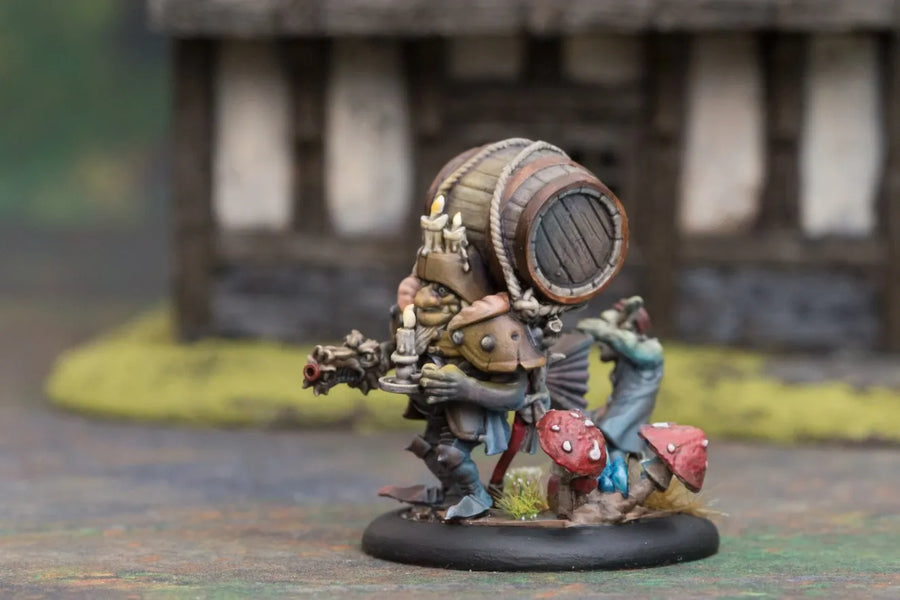 Moonstone Firespitter Resin Character Figure Kit - resin model view 5